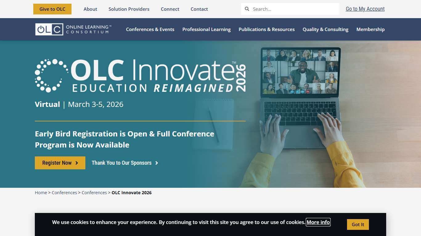 OLC Innovate 2026 - Online Learning Consortium